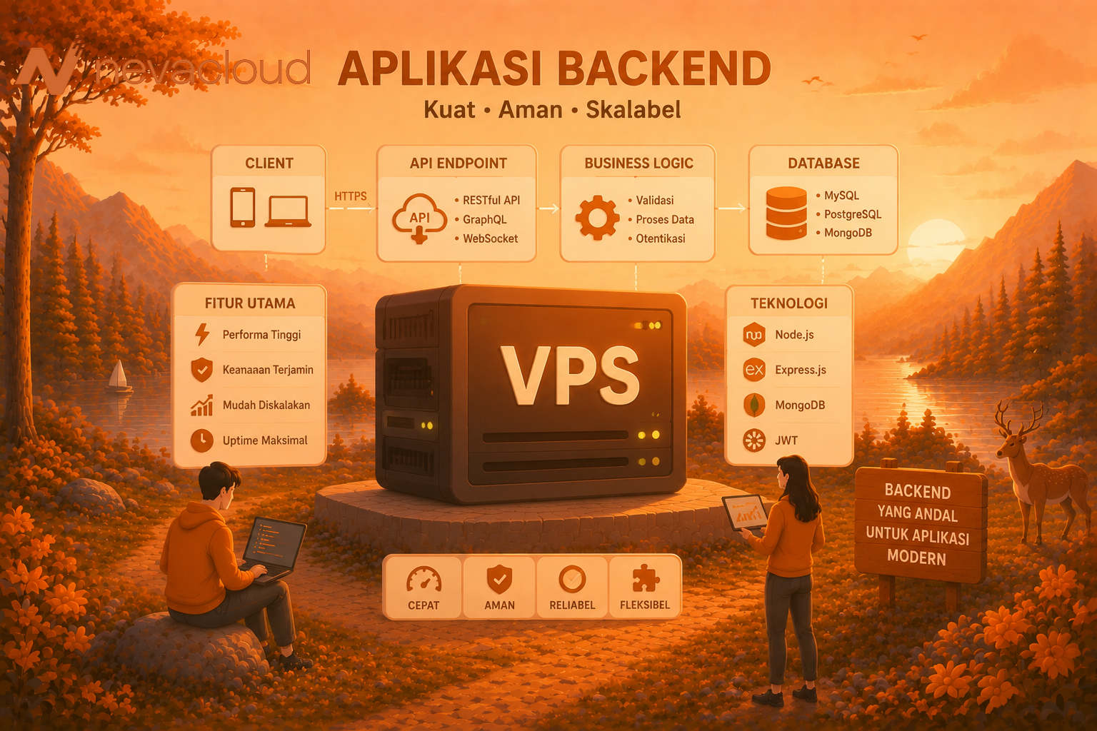 Cara Scaling Aplikasi Backend di VPS (Panduan Lengkap)