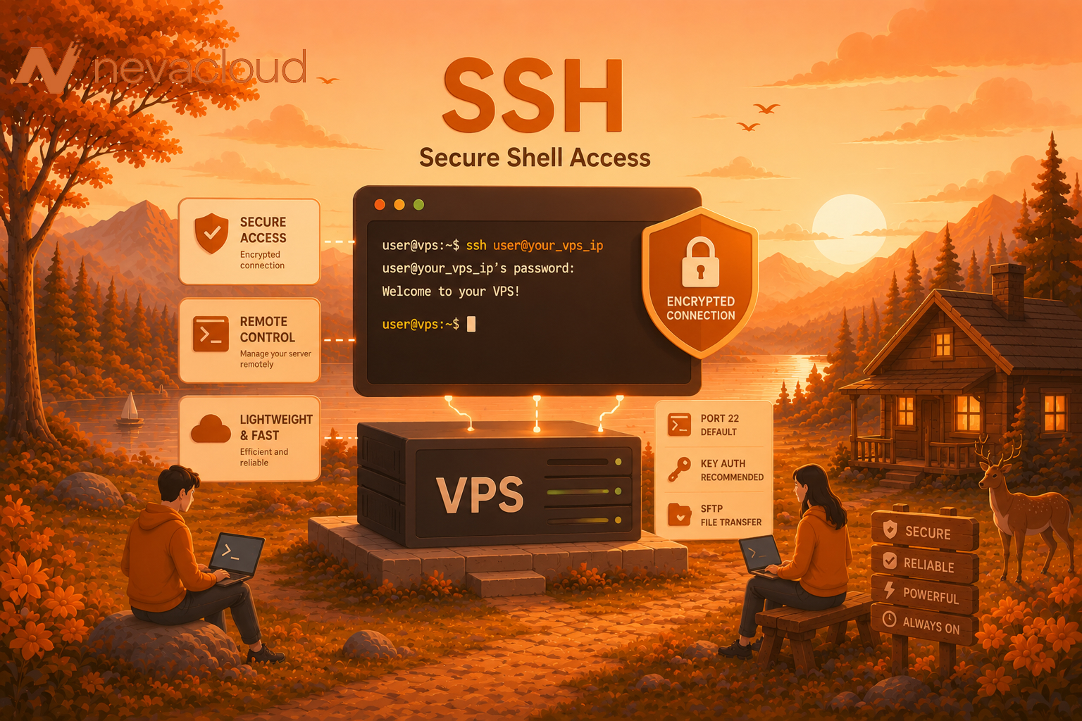 Panduan Menggunakan SSH untuk Mengelola VPS (Lengkap)