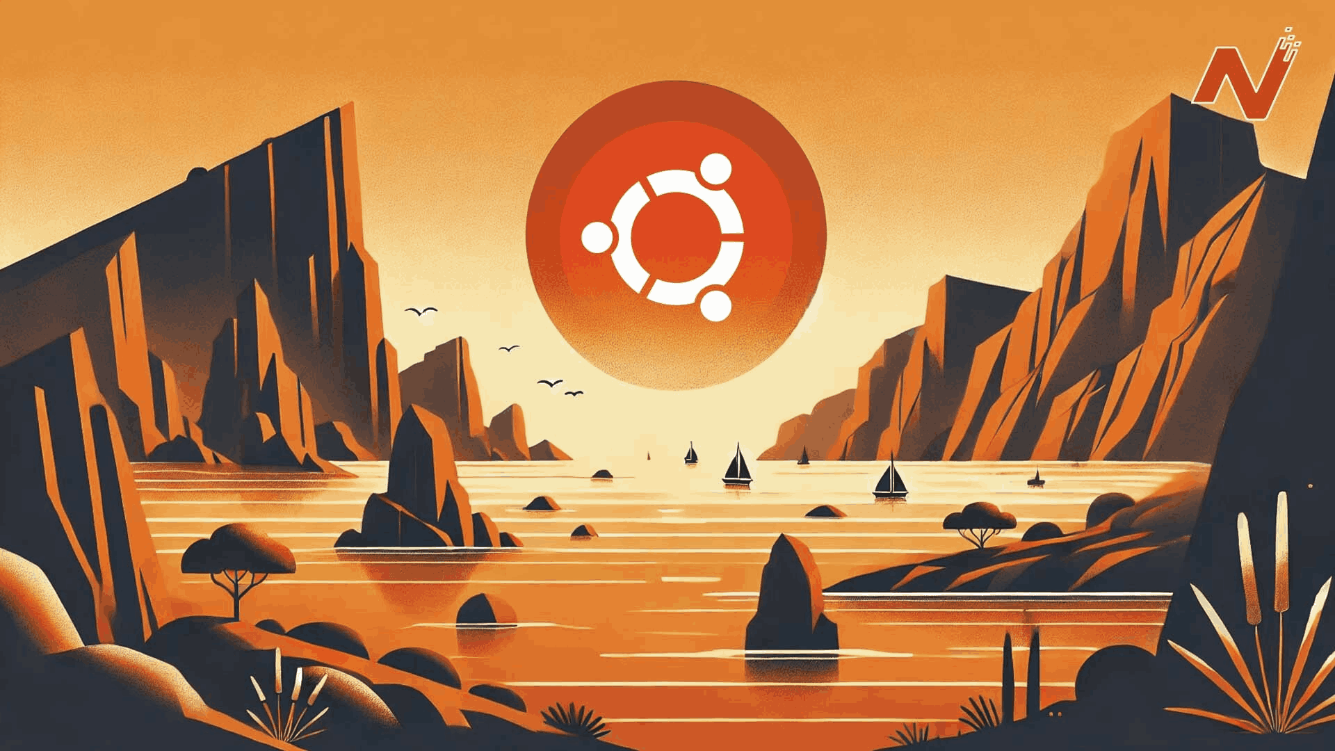 Ubuntu Linux server Wallpaper